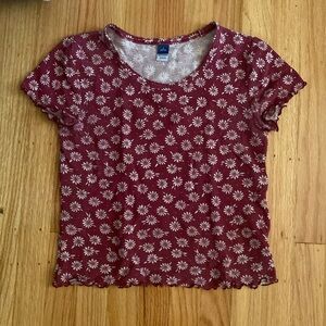 Girls Floral T-Shirt